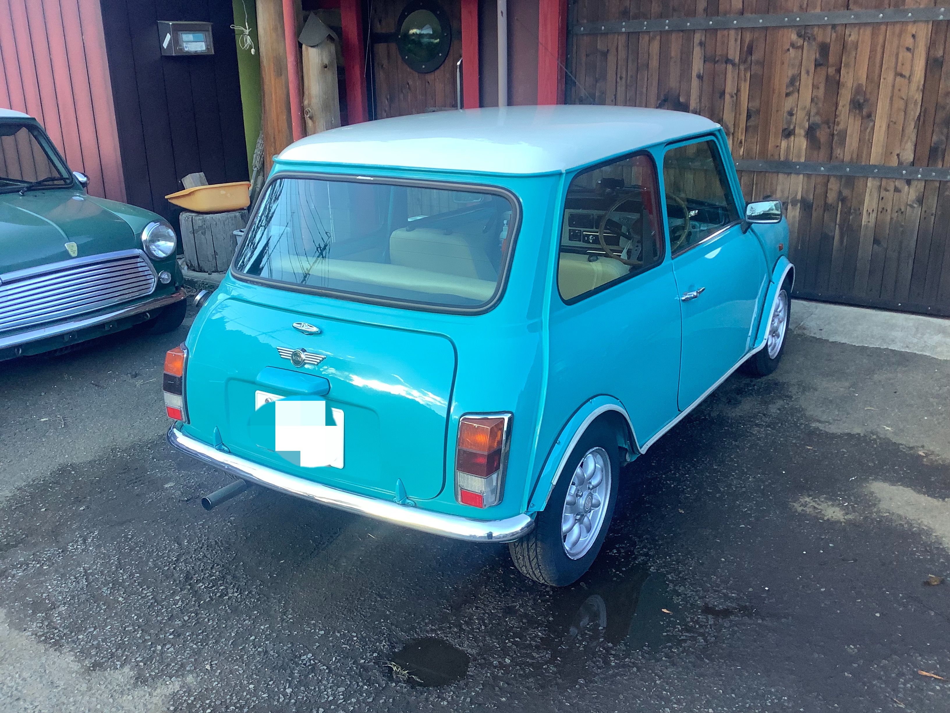 ローバーミニ サーフブルー オートマ 販売