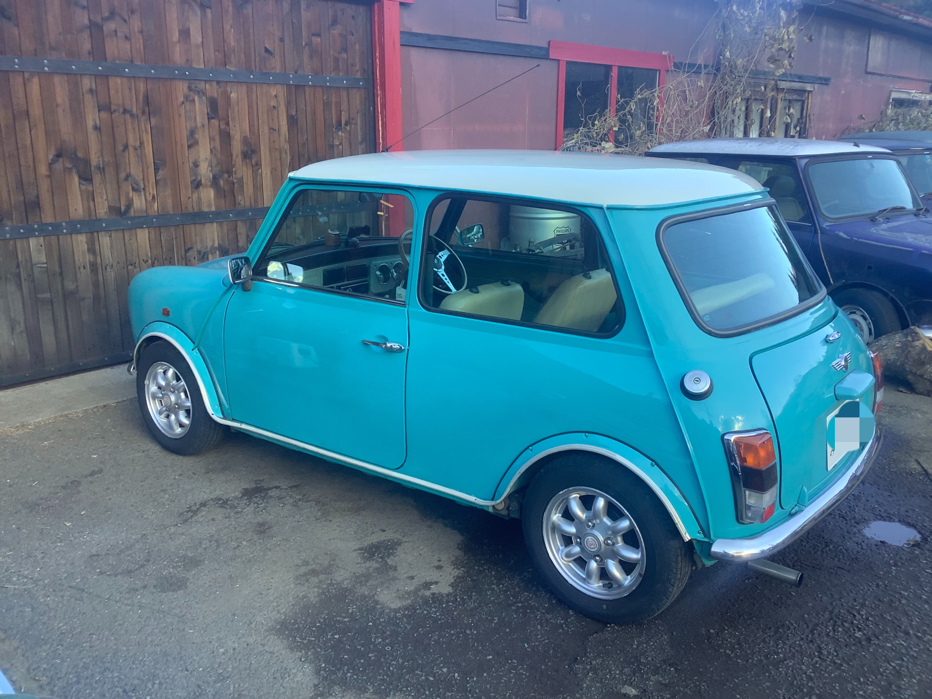 ミニクーパー サーフブルー AT 販売