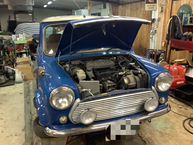 ローバーミニ　ヘリテイジコレクション　ホワイトホールベージュ　