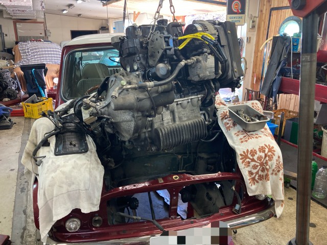 ローバーミニ エンジンオーバーホール