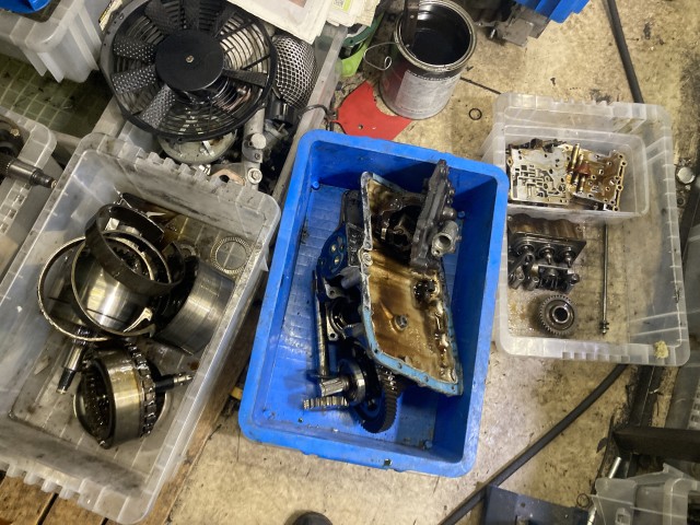 ローバーミニAT修理