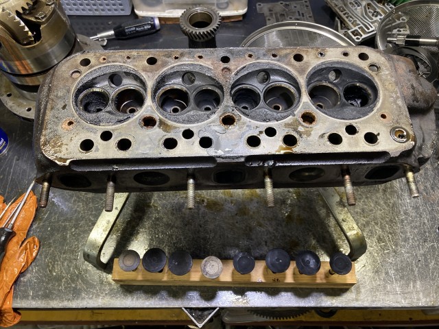 ローバーミニ 白煙