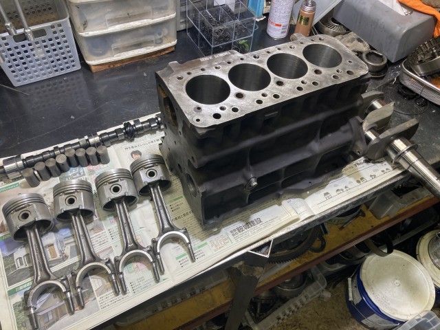 ローバーミニ エンジン