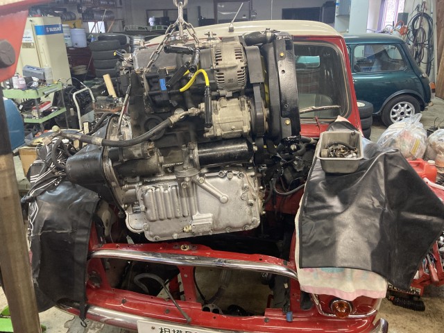 ローバーミニ オートマ